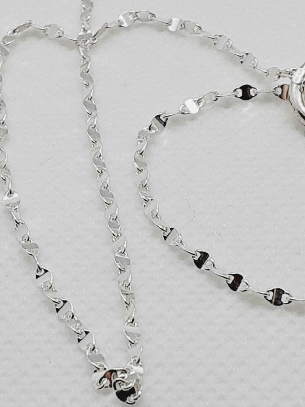 Wear it with Love ...  NEW sparkling 925 silver heart necklace - Picture 4 of 10
